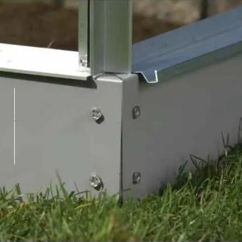 IDA 2ft x 6ft Power Coated Grey Base