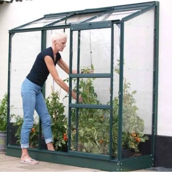 The IDA Wall Garden 2ft x 6ft Green - Standard Glass