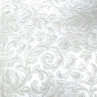 Cream Embossed Tablecloth
