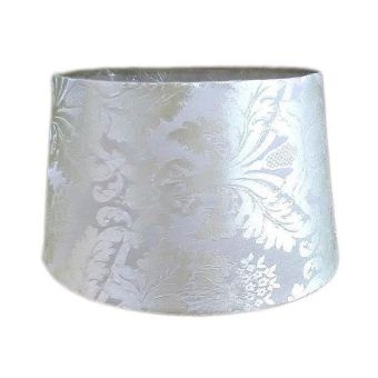 Jacquard Lamp Shade - 30cm Cream
