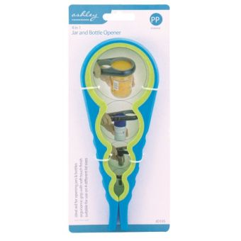 Jar and Bottle Opener - 4 in One