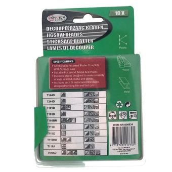 Jigsaw Blades - 10 pieces