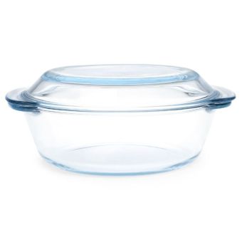Jomafe Oven & Care Round Casserole with Lid 26x10cm 1L