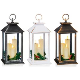 Premier Triple Bright Lantern 27cm - Assorted