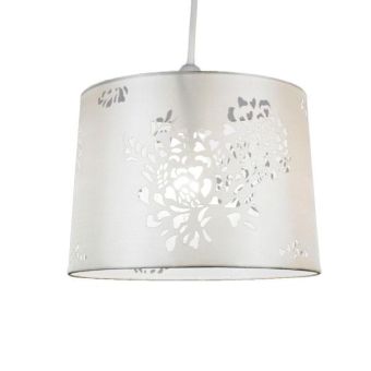 Rolled Edge Flower Cluster Lamp Shade