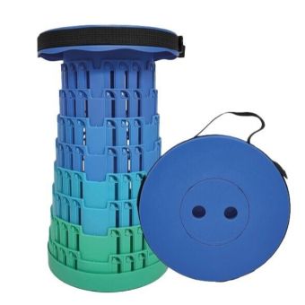 Lesser & Pavey Telescopic Stool - Blue
