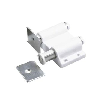 White Double Magnetic Catch