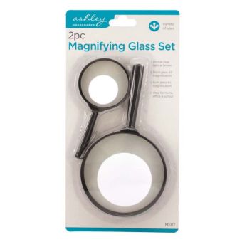 Ashley 2pc Magnifying Glass Set