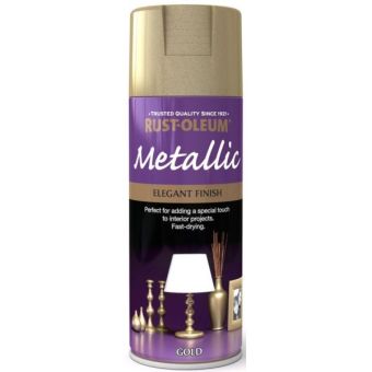 Rust-Oleum Elegant Metallic Gold Spray Paint - 400ml