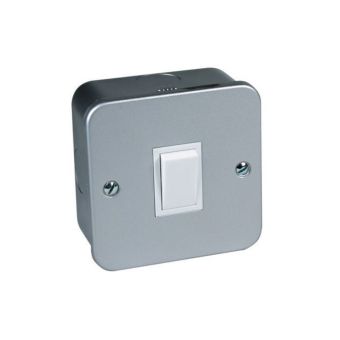 Metal Clad Switch 1 Gang 2 Way
