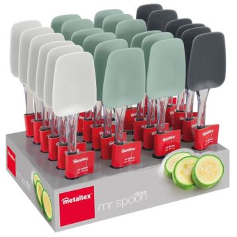 Metaltex Silicone Spoon - Assorted Colours 