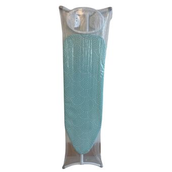 Minky Ironing Board 110 x 36cm with Cover Included | Aqua Blue Design