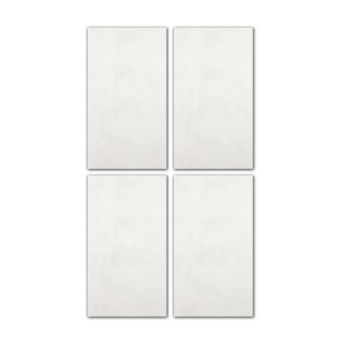 30X15Cm (4) Self Adhesive Mirror Tiles