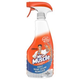 Mr Muscle Daily Soap Scum Remover Bathroom Cleaner Spray 500ml