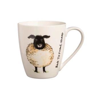 Price & Kensington Back To Front Mug Sheep