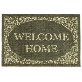 My Mat Indoor Pattern Welcome Home 50 x 75 cm | Washable Non-Slip Doormat