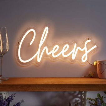 NeonEsque Cheers LV – LED Neon Wall Sign
