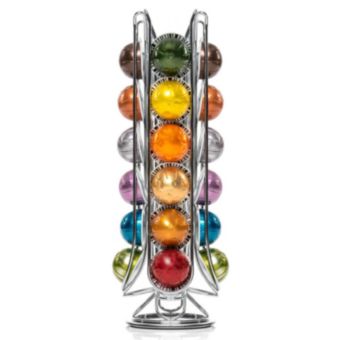 Nespresso Vertuo Capsule Holder 24 Pod Wire Storage Tower Stand