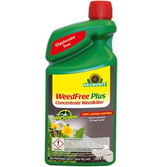 Neudorff WeedFree Plus - Glyphosate Free Weed Killer Concentrate 1020 ml