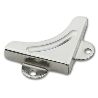 Nickel Plated Mirror Corners - Pack of 4