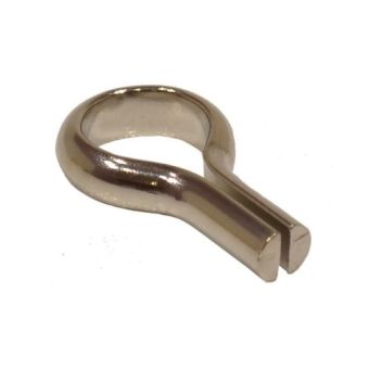 30mm x 19mm x 6mm Nickel Plated Bookcase Studs (each)