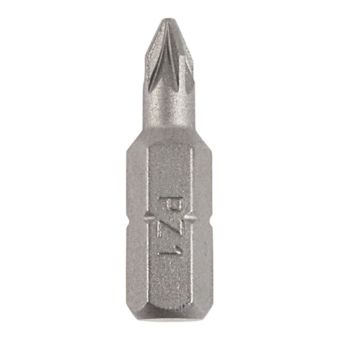 Timco S2 Driver Bit PZ1 x 25mm – High Strength Pozidriv Bit I Each