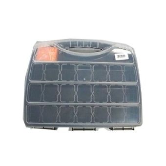 23 Compartment Tool Organiser & Storage Box - Plastic