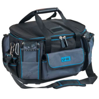 OX Pro Round-Top Heavy Duty Tool Bag with Waterproof Hard Base