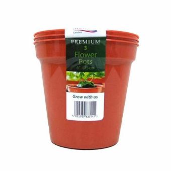 6" Stewart Flower Pot - Pack of 3