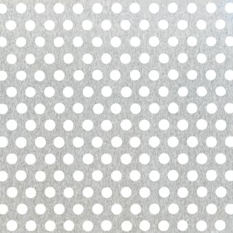 Perforated Aluminium Sheet 300 x 1000mm x 0.8mm Round Hole 2mm