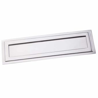 Polished Pewter Letter Plate 12¼" X 3½"