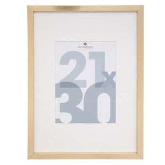 Photo Frame 21x30cm - Gold