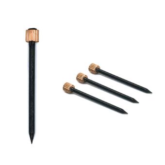 Securit Picture Pins with Brass Heads