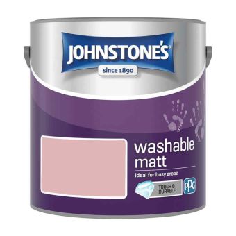 Johnstones Interior Washable Matt Paint - Pink Starburst 2.5L
