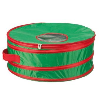 Pop Up Storage bag for Christmas wreath & lights - 60x60x20 cm