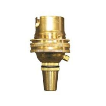 Powermaster Brass Cordgrip Lampholder