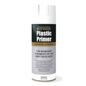 Rust-Oleum Plastic Primer Superior Adhesion White Matt 400ml