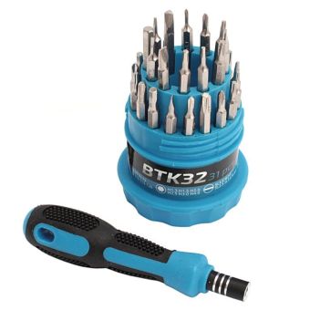 Precision Screwdriver Set 31 Piece – BTK32 I Professional Cr-V Precision Screwdrivers for Phones, Laptops & Electronics