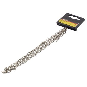 Premier Nickel Plated Clock Chain 1m x 1.4mm Light Duty Chain