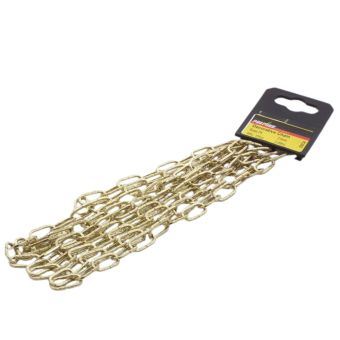 Premier Brass Plated Decorative Chain 2m 2mm