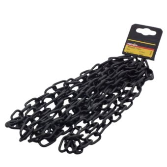 Premier Black Plated Welded Chain 3m I 4mm x 19mm