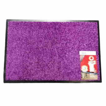 Dosco Wash & Clean Anti-Slip Mat - Purple 40 x 60cm