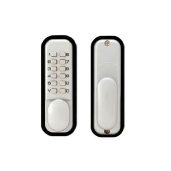 Push Button Digital Door Lock - Satin Finish