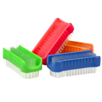 PVC Nail Brush Double-Sided Cleaning Brush