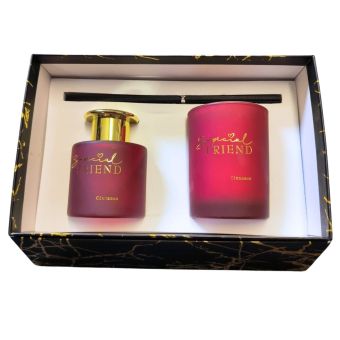 Red Candle & Diffuser Gift Box