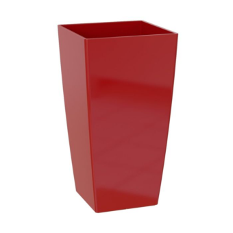 Artevasi Pisa Planter 40cm Red Square Plant Pot