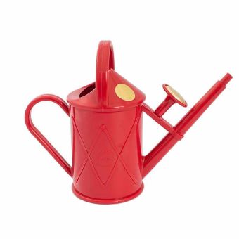 Haws Heritage Plastic Can 1L - Red