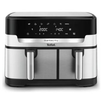 TEFAL Easy Fry Dual XXL EY942DG1 11L Air Fryer – Stainless Steel