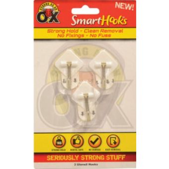 3 Removal Cup Hooks
