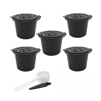 Reusable Nespresso Coffee Capsules - 5 pieces 